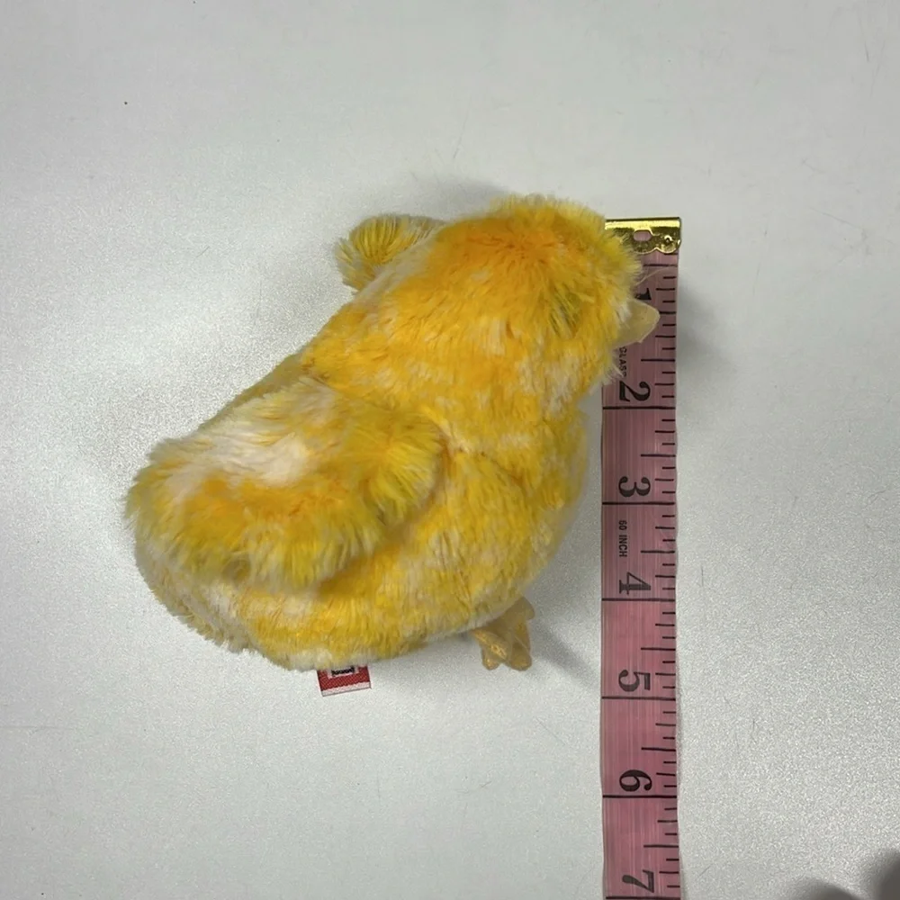 Douglas Cuddle Toys Yellow & White Plush Baby Chick ~4-5” Stuffed Easter Toy